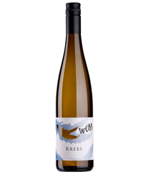 Produktfoto zu Krebs Weiss Riesling, trocken - 0,75l