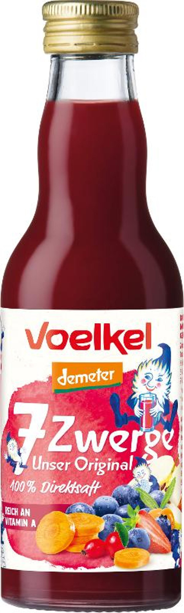 Produktfoto zu Voelkel - 7 Zwerge Kindersaft - 0,2l