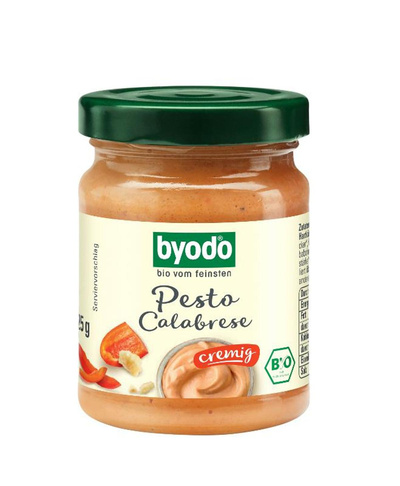 Produktfoto zu Byodo - Pesto Calabrese, cremig - 125g