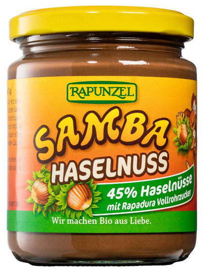 Produktfoto zu Rapunzel - Samba Haselnuss - 250g