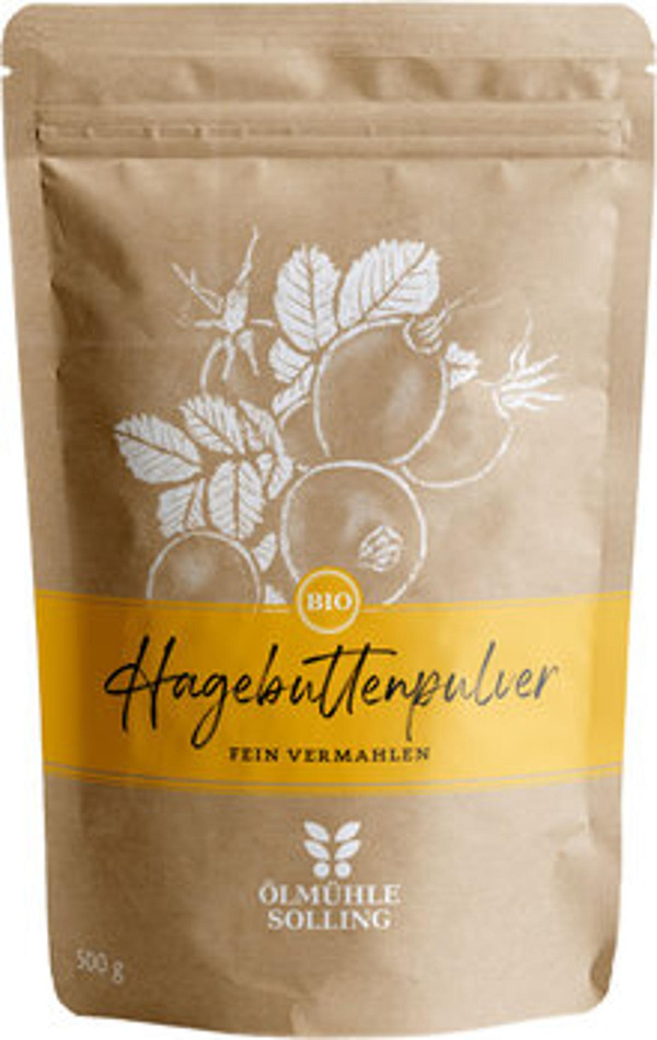 Produktfoto zu Ölmühle Solling - Hagebuttenpulver - 500g