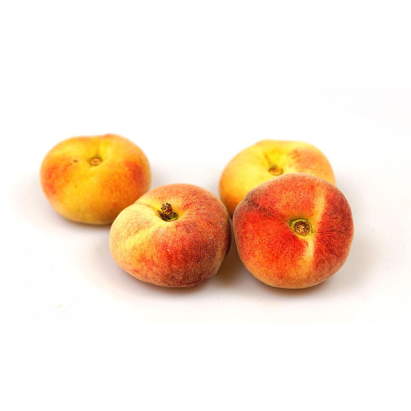 Produktfoto zu Pfirsiche flach weiß