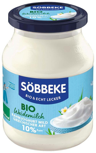 Produktfoto zu Söbbeke - Rahmjoghurt griechischer Art, 10% - 500g