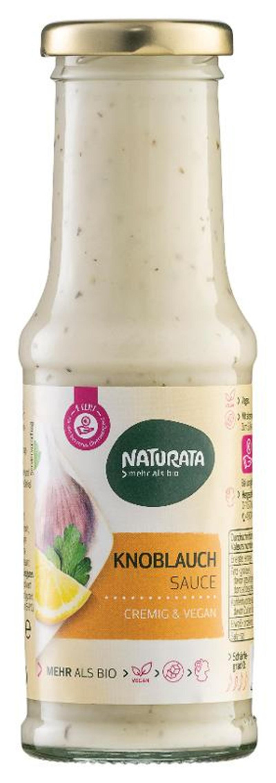Produktfoto zu Naturata - Knoblauch Sauce - 210ml