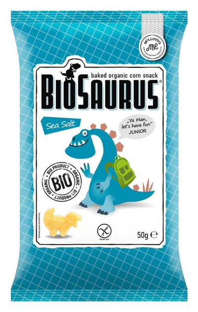 Produktfoto zu Biosaurus - Sea Salt, glutenfrei - 50g