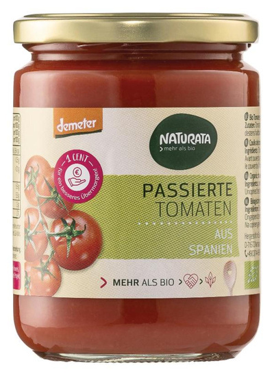 Produktfoto zu Naturata - Passierte Tomaten - 400g