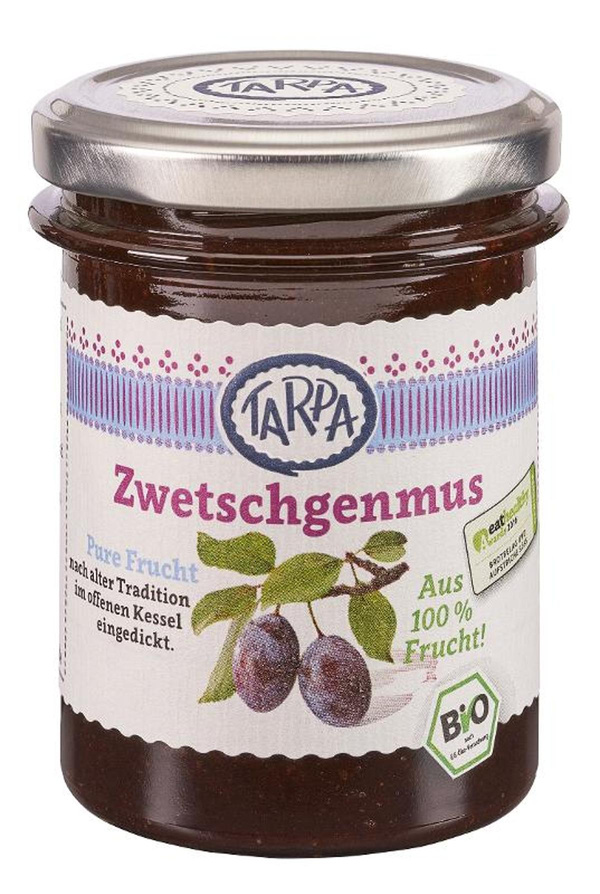 Produktfoto zu Tarpa - Zwetschgenmus pur - 220g