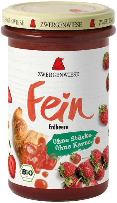 Produktfoto zu Zwergenwiese - Erdbeere Fein Fruchtgarten - 280 g