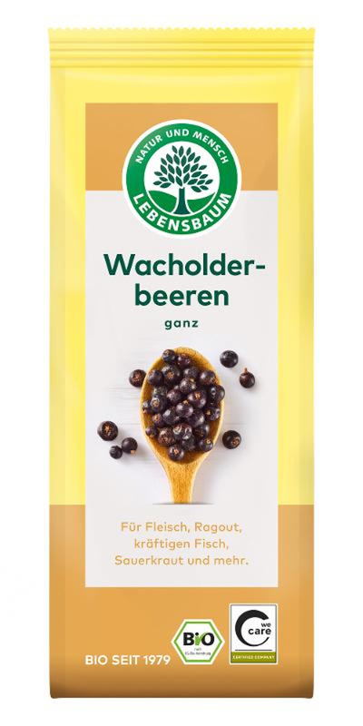 Produktfoto zu Lebensbaum - Wacholderbeeren, ganz - 30g