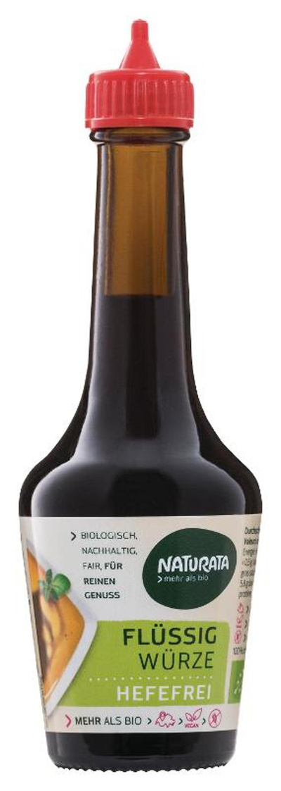 Produktfoto zu Naturata - Flüssigwürze Flasche, hefefrei - 90ml