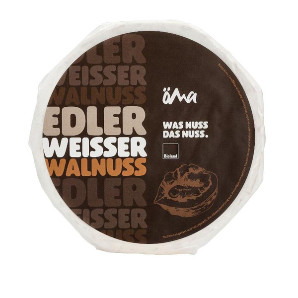 Produktfoto zu ÖMA - Edler Weißer Brie Wallnuss, 50% Fett i. Tr