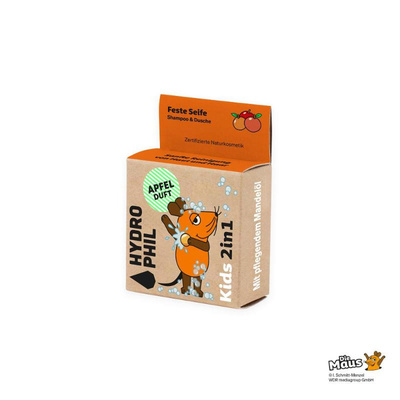 Produktfoto zu Hydrophil Kids Shampoo & Dusche Maus Apfel - 60g