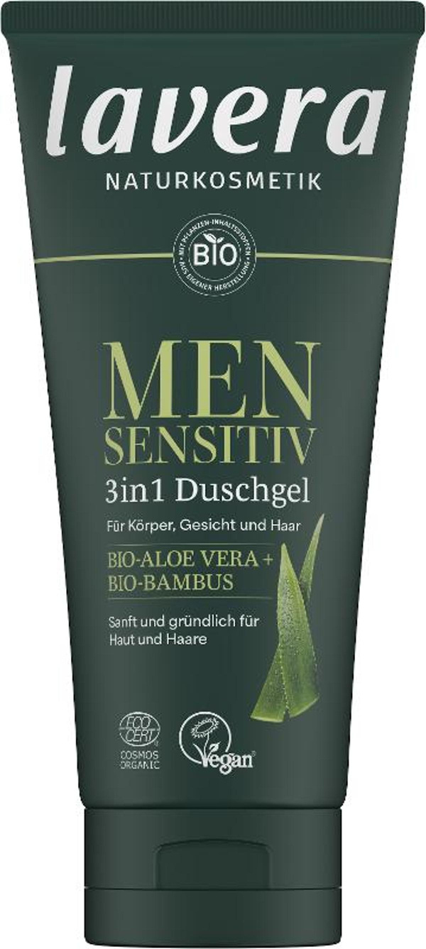 Produktfoto zu Lavera - Men 3 in 1 Duschgel - 200ml