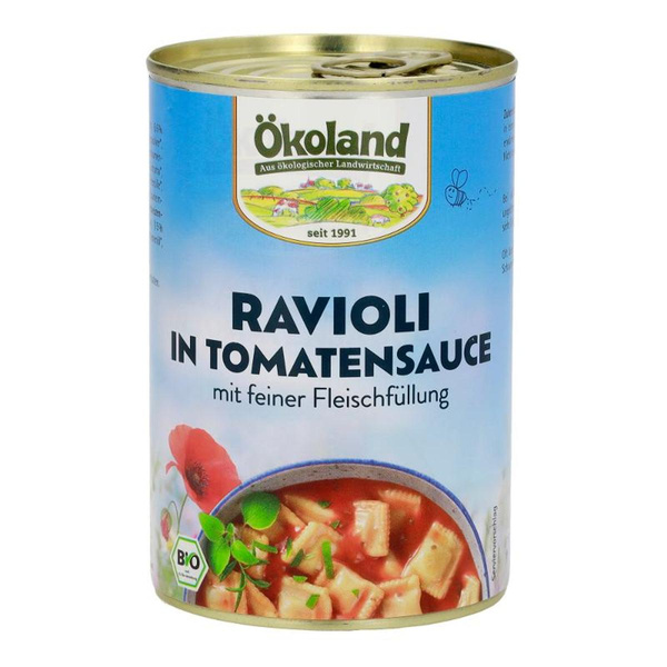 Produktfoto zu Ökoland - Ravioli - 400g