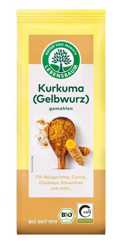 Produktfoto zu Lebensbaum - Kurkuma, gemahlen - 50g