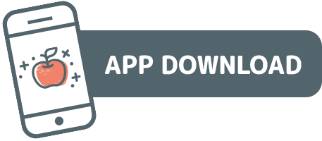 KI generiert: Ein Smartphone-Symbol mit einem Apfel, daneben steht "APP DOWNLOAD".