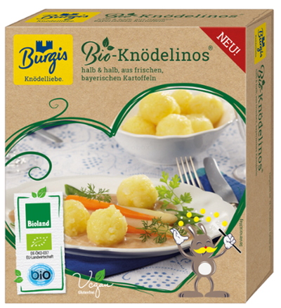 Produktfoto zu Natural Cool - Mini Kartoffelknödel, tiefgekühlt - 400 g