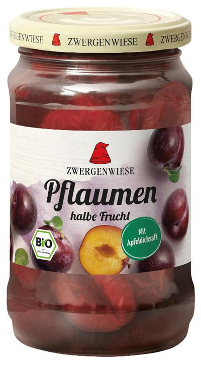 Produktfoto zu Zwergenwiese - Pflaumen - 360g