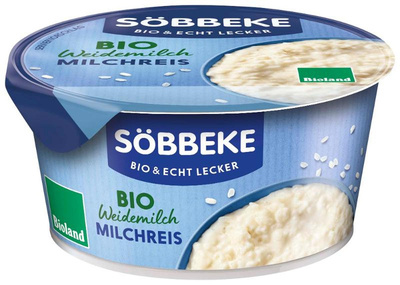 Produktfoto zu Söbbeke - Milchreis Natur - 150g