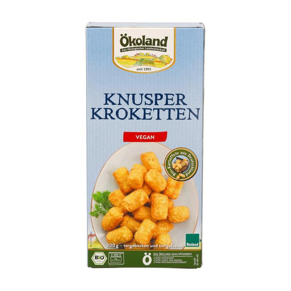 Produktfoto zu TK - Ökoland Knusper Kroketten - 300g