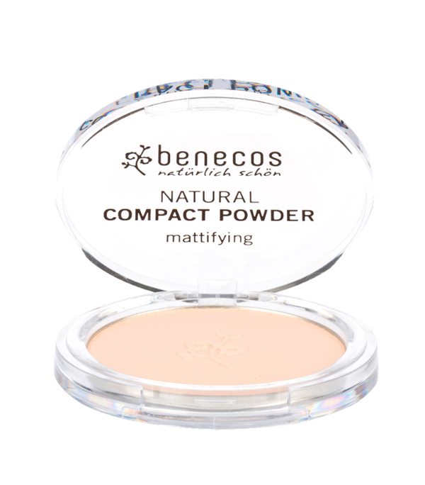 Produktfoto zu Benecos - Compact Powder porcellaine - 9g