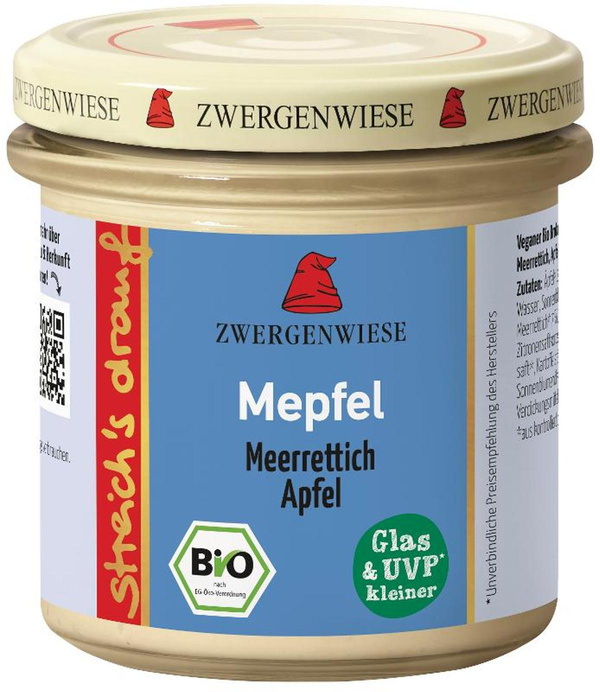 Produktfoto zu Zwergenwiese - Streich's drauf Mepfel - 135g