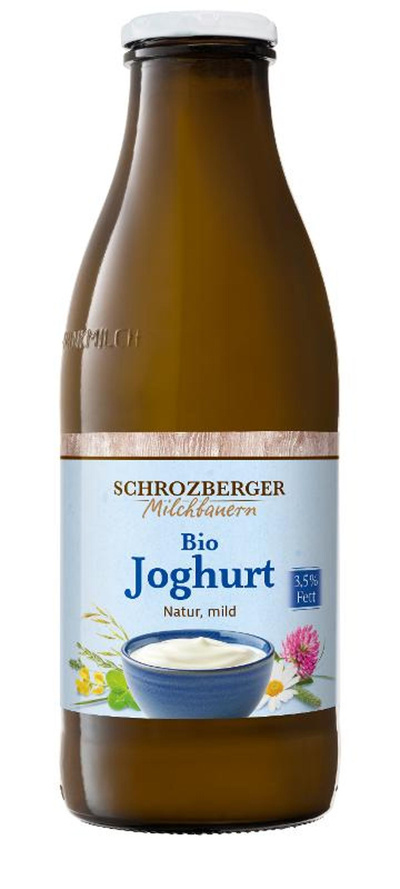 Produktfoto zu Schrozberger - Joghurt Natur, 3,8 % - 1l