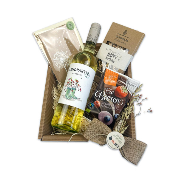 Produktfoto zu Präsentkorb "Kleiner Geburtstagsgruß"