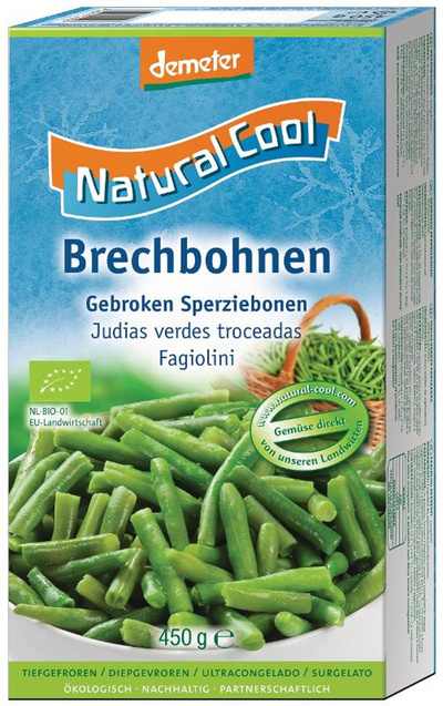 Produktfoto zu Natural Cool - Brechbohnen, tiefgekühlt - 450g