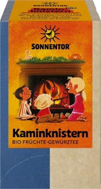 Produktfoto zu Sonnentor Kaminknistern Früchtetee - 18 x 45g