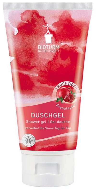 Produktfoto zu Bioturm - Duschgel Reine Liebe, Granatapfel - 200ml