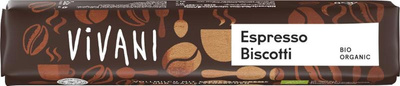 Produktfoto zu Vivani - Schokoriegel Espresso Biscotti - 40g