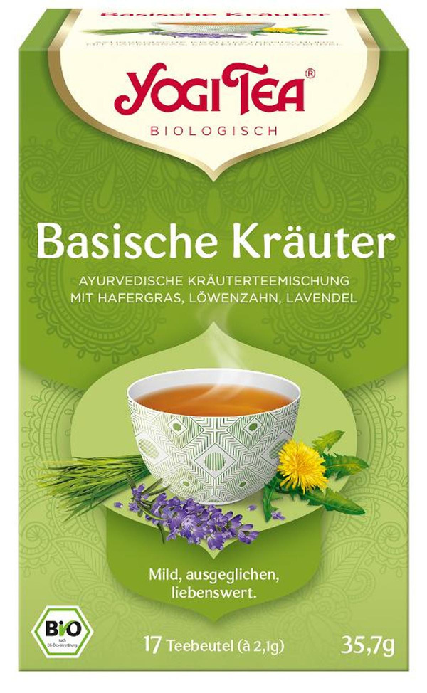Produktfoto zu Yogi Tea - Basische Kräuter - 17 x 2,1g