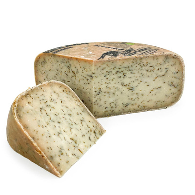 Produktfoto zu De Zeeg - Ziegenkäse mit Thymian und Rosmarin, 50% Fett i. Tr.