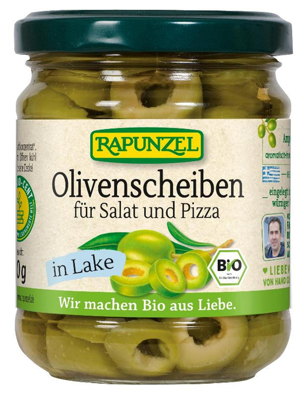 Produktfoto zu Rapunzel - Olivenscheiben im Glas - 100g