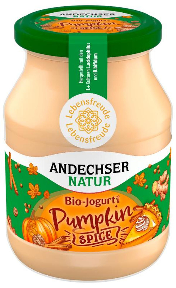 Produktfoto zu Andechser - Joghurt Pumpkin Spice, 3,8 % - 500g