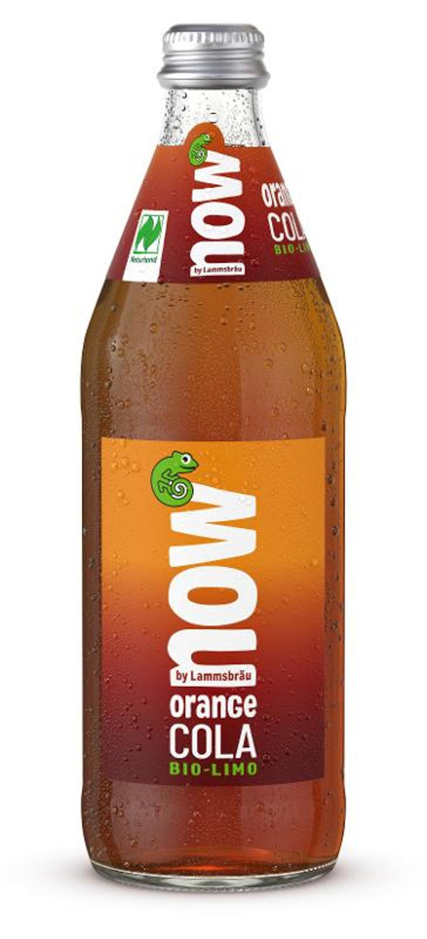 Produktfoto zu now Orange Cola - 10 x 0,5 l