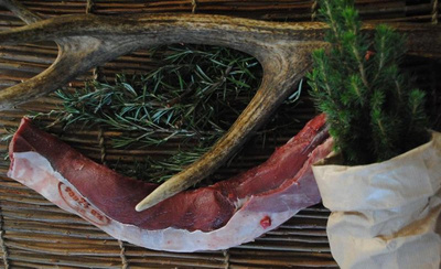 Produktfoto zu Damwildlende ohne Knochen - 1 Stück, ca. 1kg