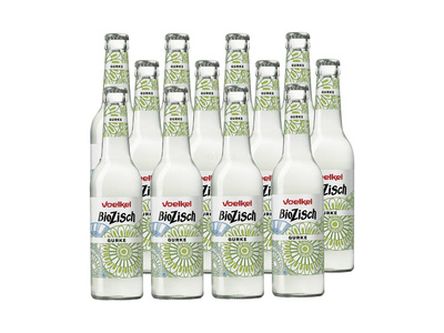 Produktfoto zu Voelkel - Bio Zisch Gurke - 12 x 0,33l