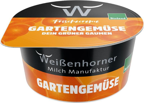 Produktfoto zu Gartengemüse Frischcreme - 150g