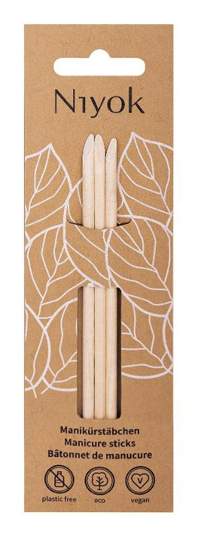 Produktfoto zu Niyok - Maniküre Holzstäbchen