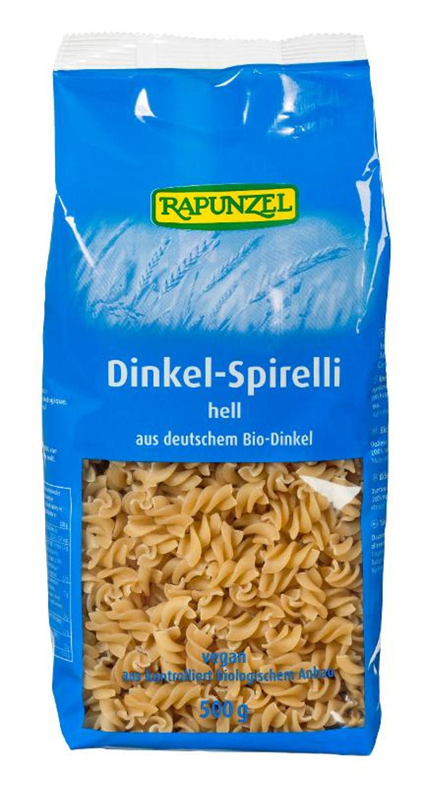 Produktfoto zu Rapunzel - Dinkel-Spirelli - 500g