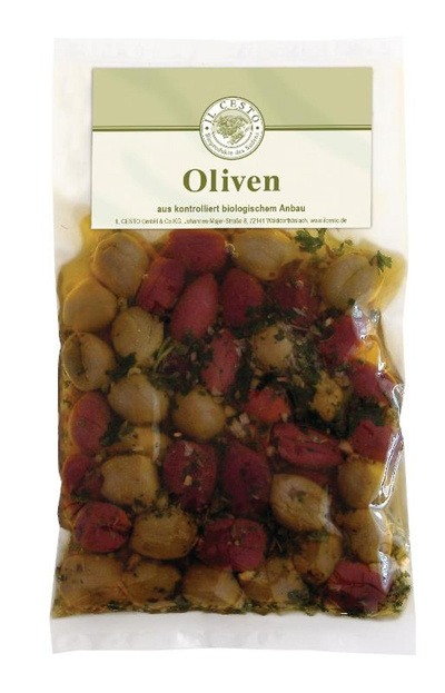 Produktfoto zu Il Cesto - Oliven-Mix ohne Stein, mariniert - 175g