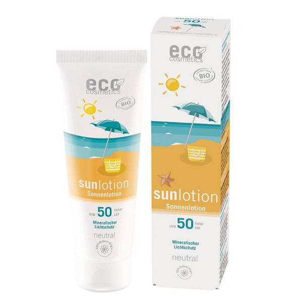 Produktfoto zu ECO Sonnenlotion neutral LSF 50 - 125 ml