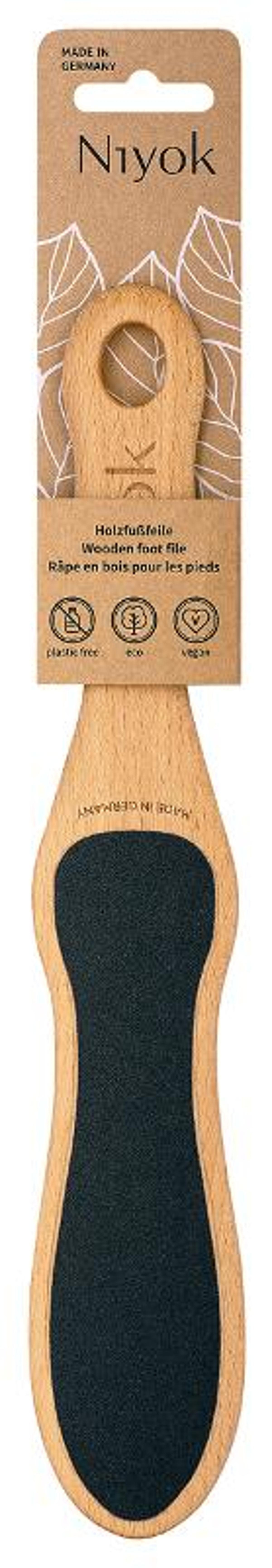 Produktfoto zu Niyok - Fußfeile aus Buchenholz