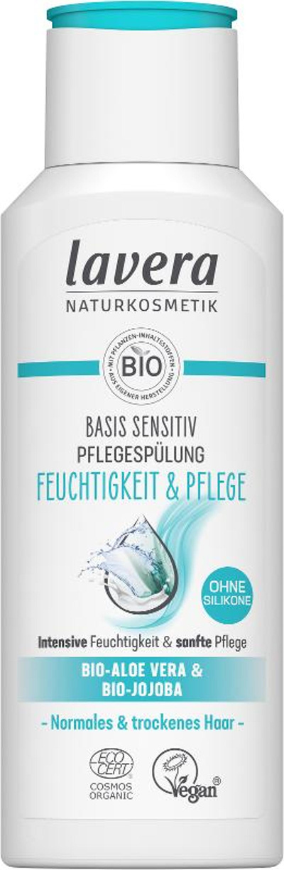 Produktfoto zu Lavera - Feuchtigkeit Pflege Haarspülung - 200ml