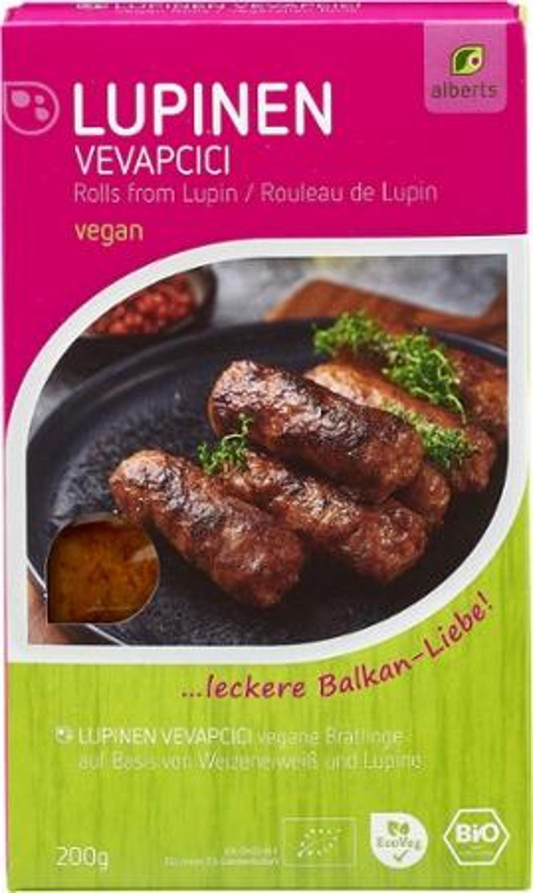 Produktfoto zu Alberts - Lupinen Vevapcici - 200g