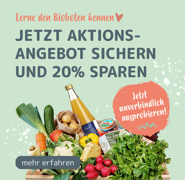 Neukunden Startseite Schnupperkisten Angebot 20%