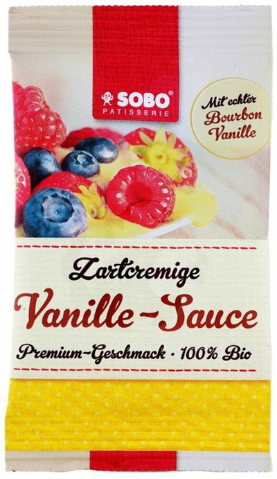 Produktfoto zu Sobo - Vanillesauce (in der Tüte) - 55g