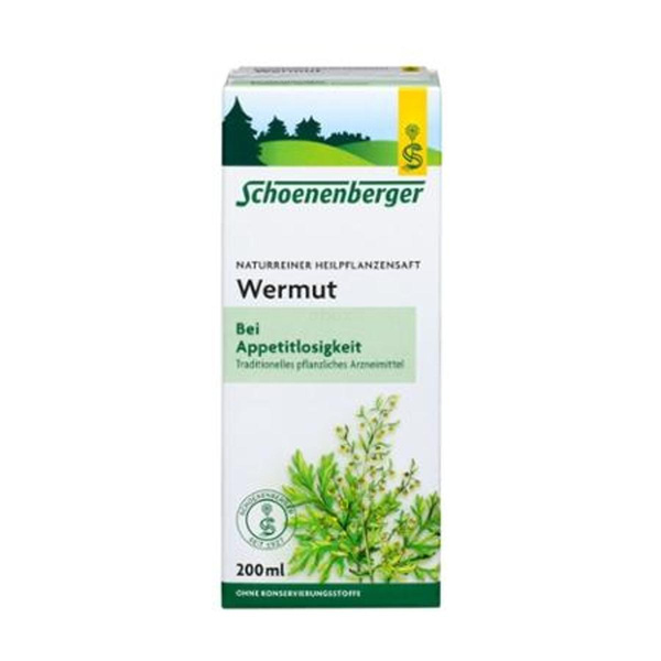 Produktfoto zu Schoenenberger Wermut-Saft - 200ml
